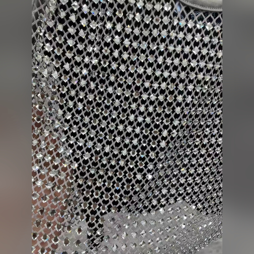 Prada  Black Logo crop  top - Picture 5 of 7